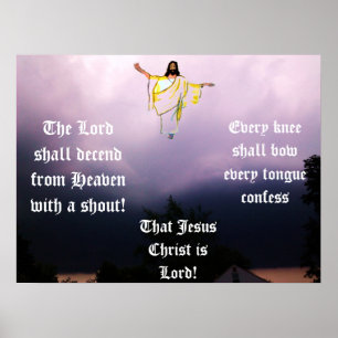 PÓSTER LA RAPTURA EN EL POSTER DEL CIELO