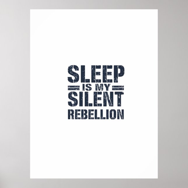 Póster La rebelión silenciosa: el poder del sueño (Frente)