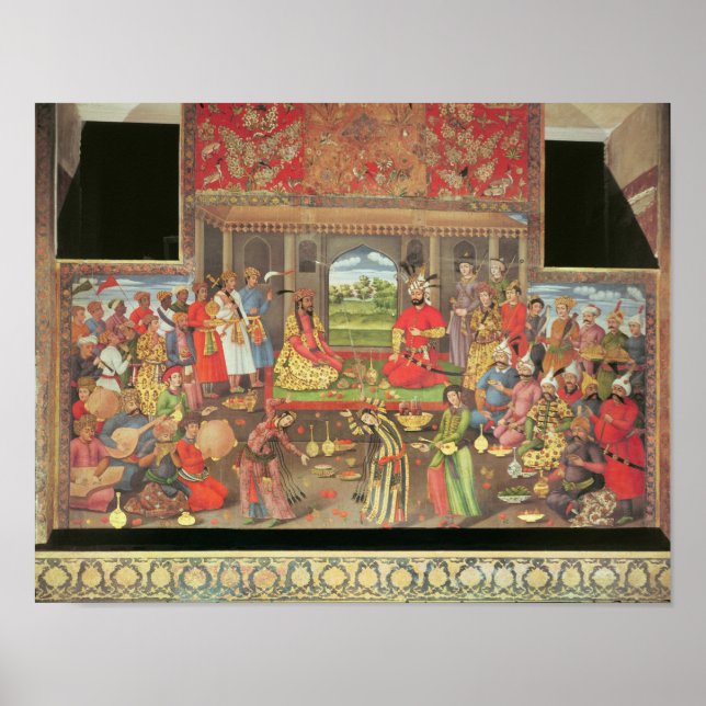 Póster La recepción del embajador (Frente)