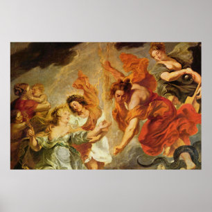 Póster La reconciliación final de Marie de' Medici
