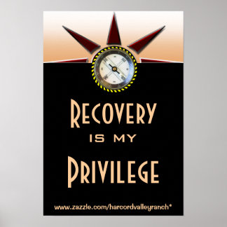 Póster La recuperación es mi privilegio