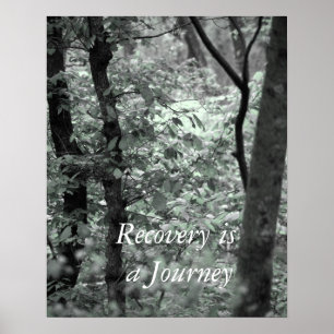 Póster La recuperación es un viaje