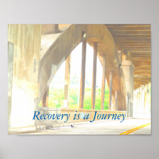 Póster La recuperación es un viaje