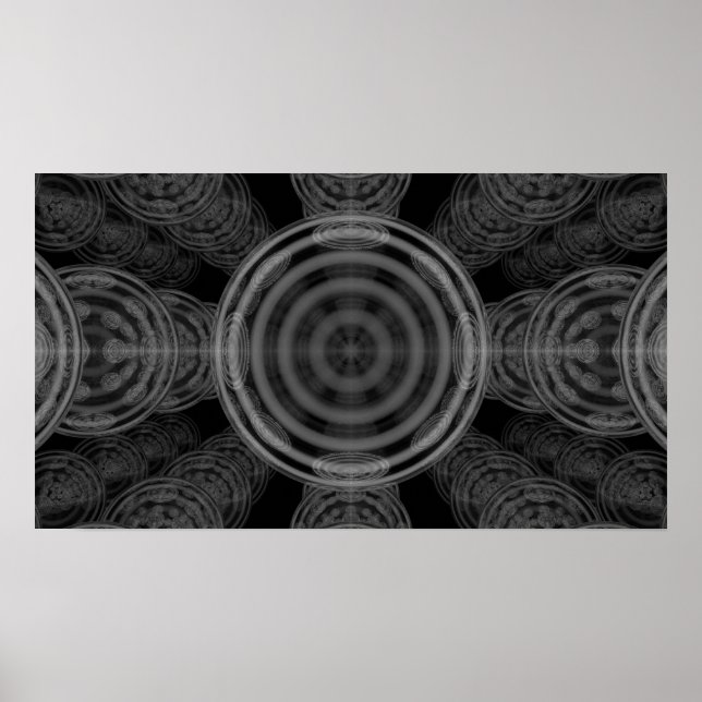 Póster La red de Indra: Reflexiones (Frente)