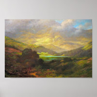 La región montañosa de Escocia