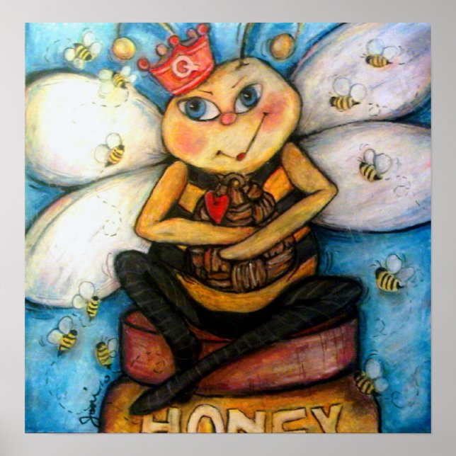 Póster La reina B de la colmena (Frente)