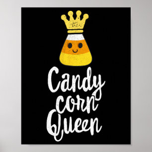 Póster La reina de maíz dulce se dividió en Halloween Kaw