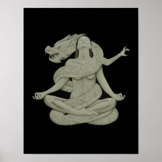 Póster la reina del dragón poster