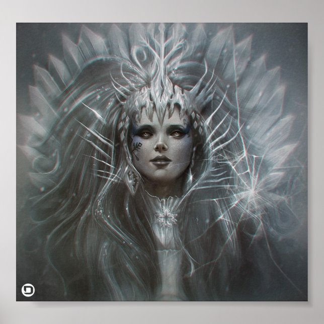 Póster La Reina del Hielo (Frente)