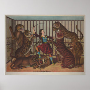 Póster La reina del león