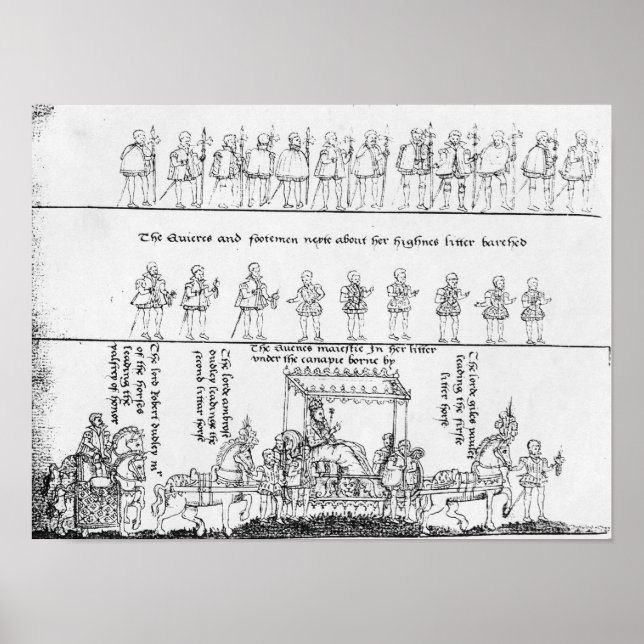 Póster La reina en su litera (Frente)