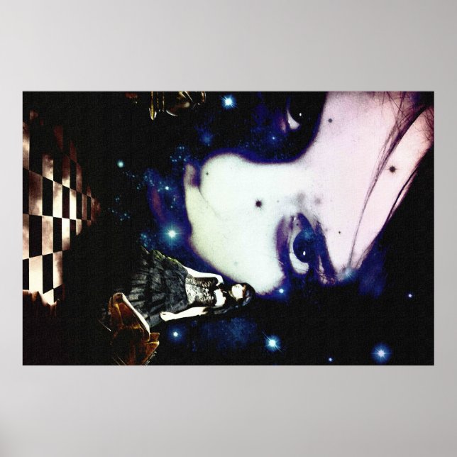 Póster ¡La Reina Negra del Ajedrez! (Frente)