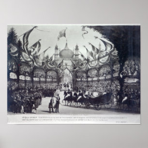 Póster La reina Victoria primero visita a Brighton