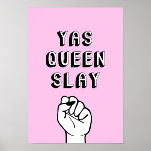Póster La reina Yas Slay