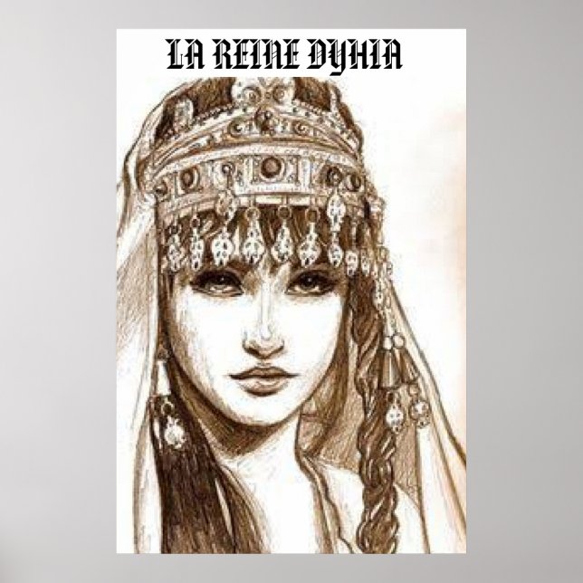 PÓSTER LA REINE DIHYA (Frente)
