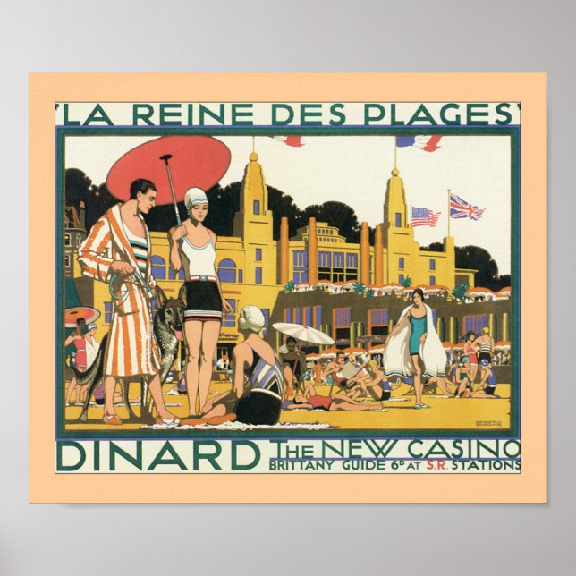 Póster La Reines Des Plages (frontera) (Frente)