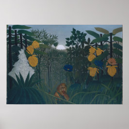 Póster La Repasada del León, aproximadamente 1907, por He