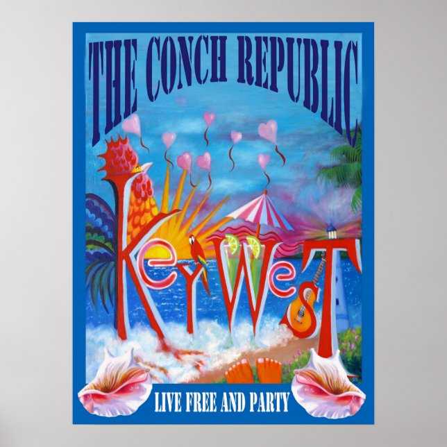 Póster La República de Conch (Frente)