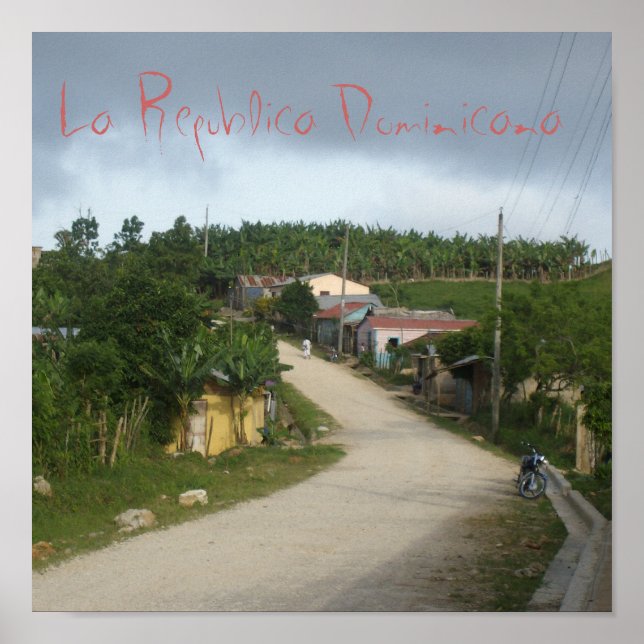 Póster La República Dominicana (Frente)