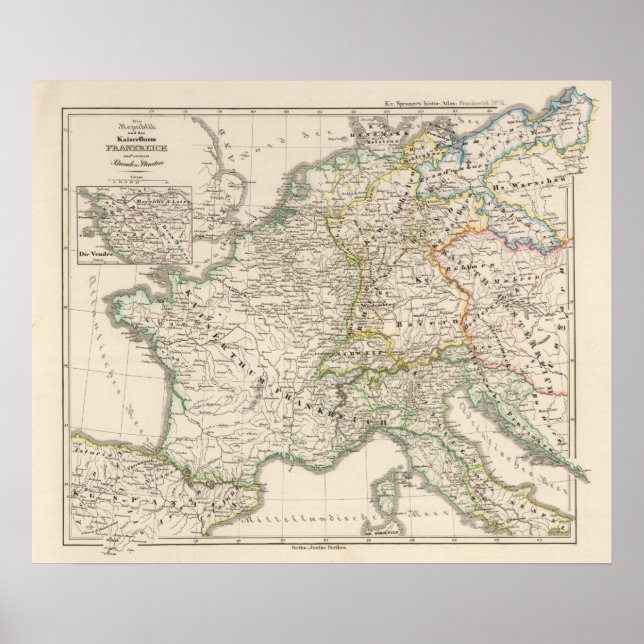 Póster La República y el Imperio (Frente)