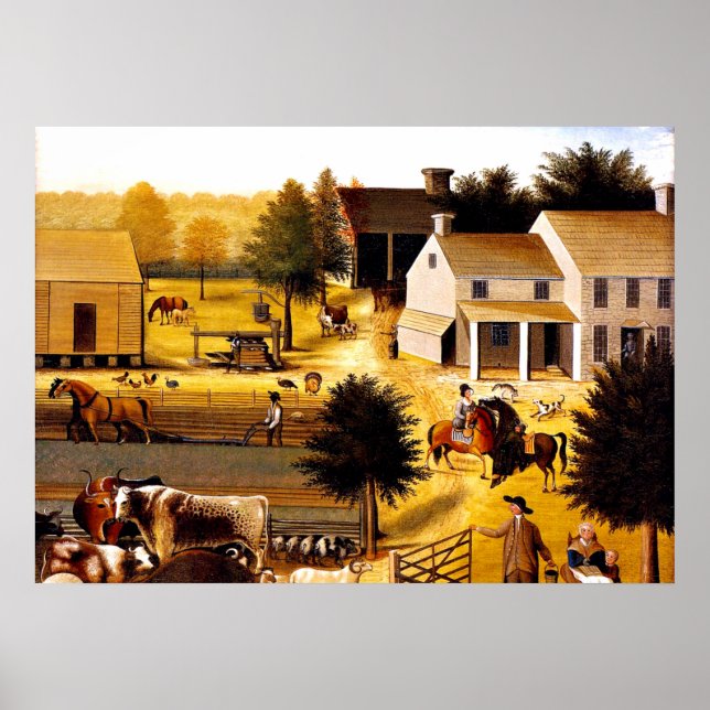 Póster La residencia de David Twining - Edward Hicks (Frente)