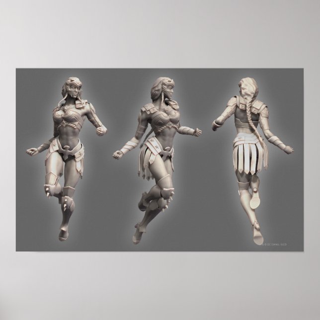 Póster La respuesta alternativa de la mujer maravilla (Frente)