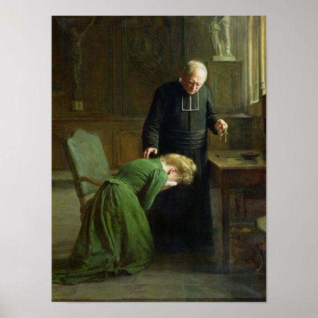 Póster La restitución, 1901 (Frente)