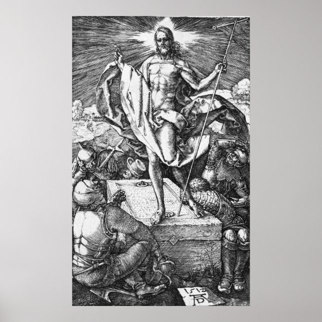 Póster La resurrección de Albrecht Durer (Frente)