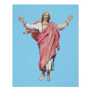 Póster La Resurrección de Cristo Obra Maestra Sagrada