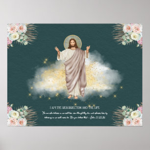 Póster La resurrección de Jesucristo - Pascua