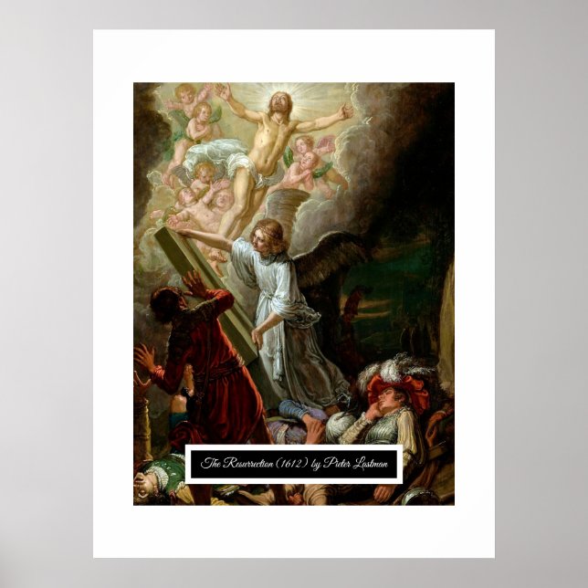 Póster La Resurrección de Jesús (Frente)