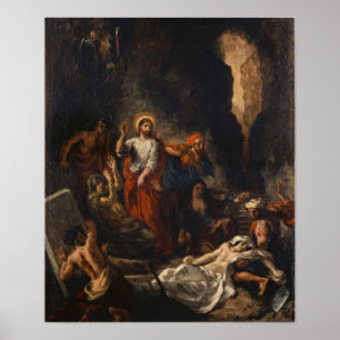 Póster La resurrección de Lazare 1850