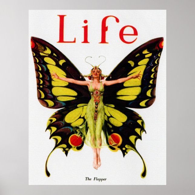 Póster La revista Life - The Flapper (Frente)