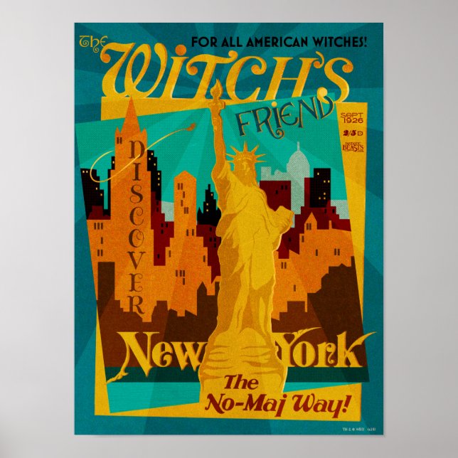 Póster La revista The Witch's Friend September (Frente)