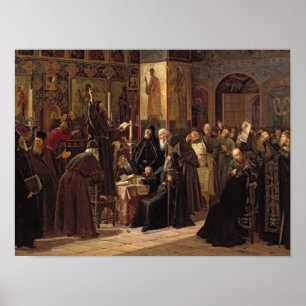 Póster La revuelta del monasterio de la Solovetsy