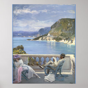 Póster La Riviera por Lavery