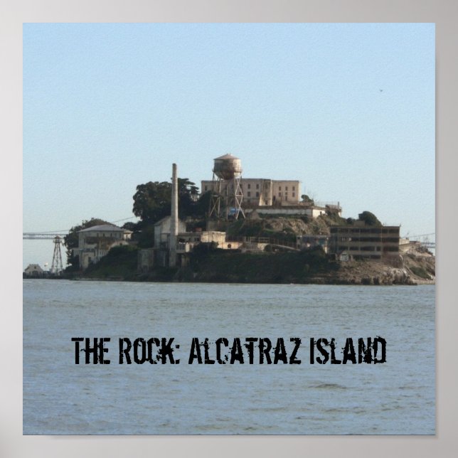Póster La roca: Isla Alcatraz (Frente)