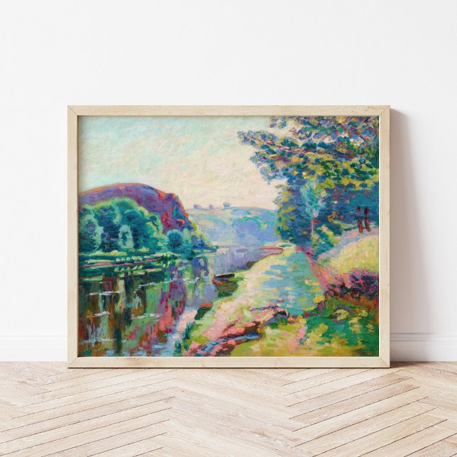 Póster La Roche de l’Echo, Crozant | Armand Guillaumin (Subido por el creador)