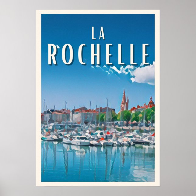 Póster La Rochelle Photo Vintage (Frente)