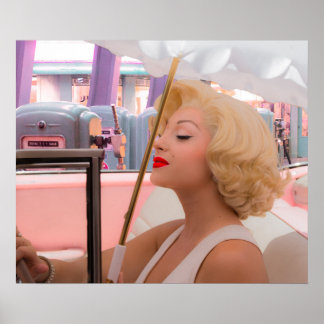 Póster La rubia y los años 50