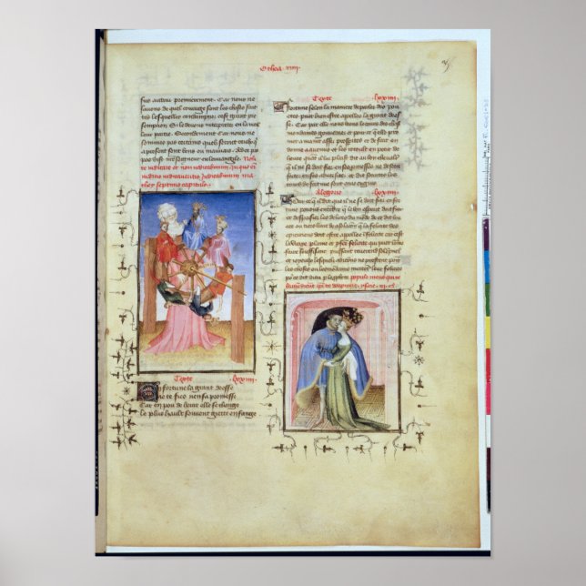 Póster La rueda de la fortuna y la traición (Frente)