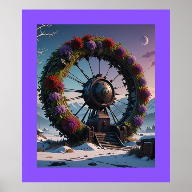 Póster La rueda de los susurros (Frente)