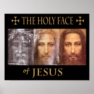 PÓSTER LA SAGRADA CARA DE JESÚS