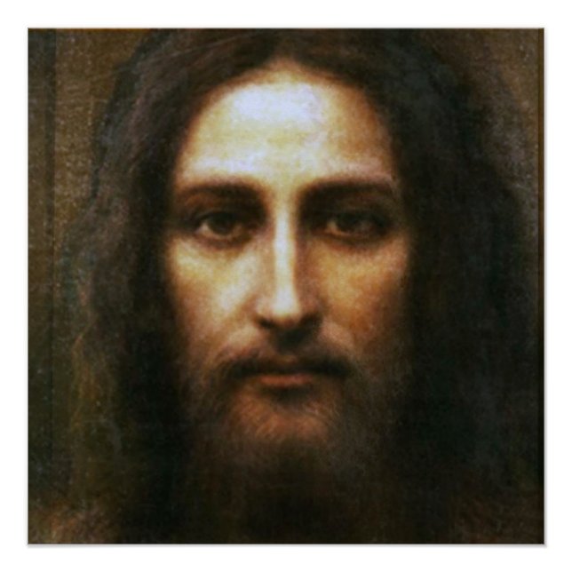 PÓSTER LA SAGRADA CARA DE JESÚS (Anverso)