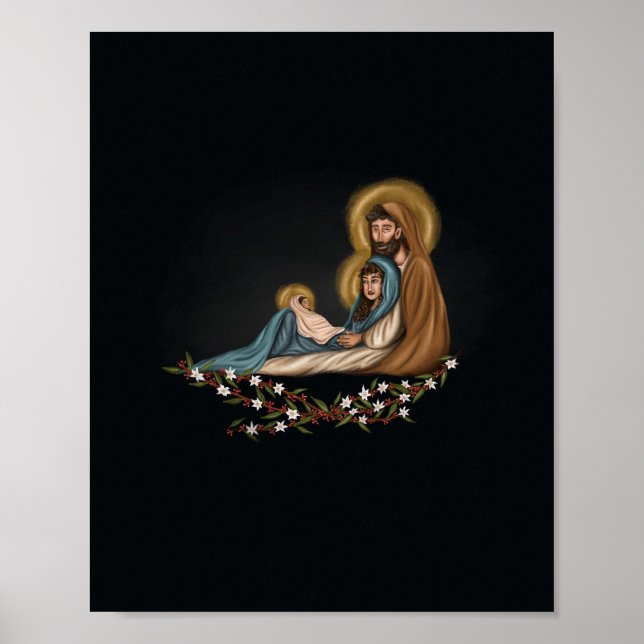 Póster La sagrada familia (Frente)