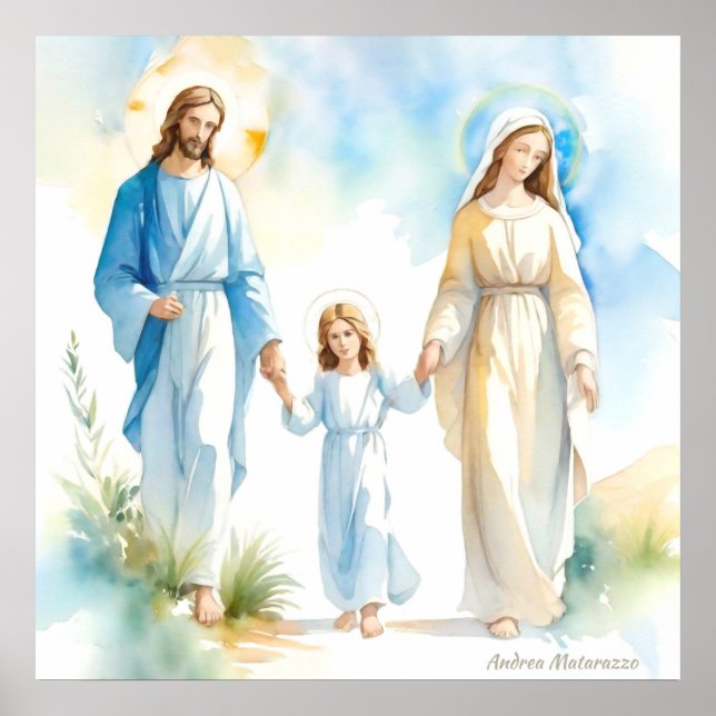 Póster La sagrada familia (Frente)