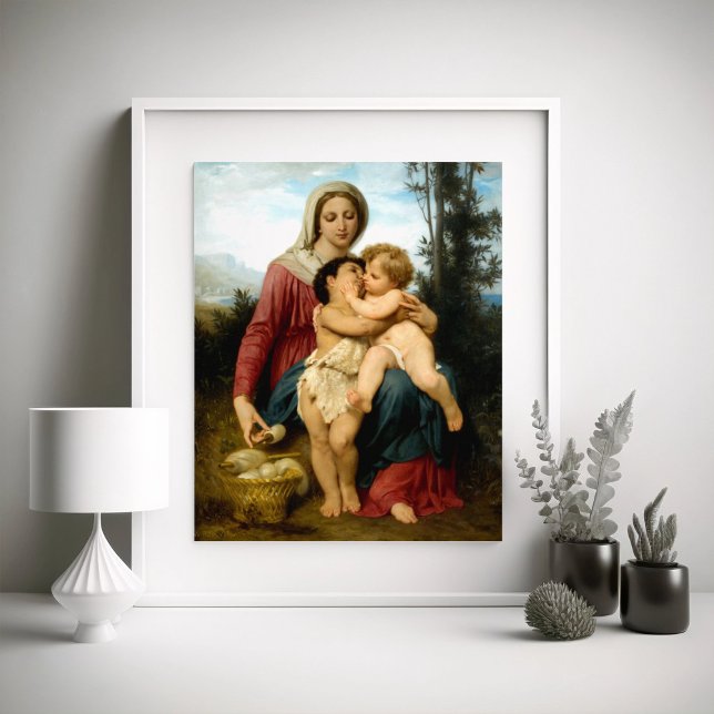 Póster La Sagrada Familia de William Bouguereau (Subido por el creador)