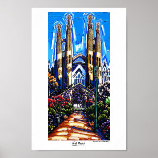 Póster La Sagrada Familia, Poster de Barcelona