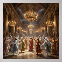 Póster La Sala de Baile Celestial Pelasgiana