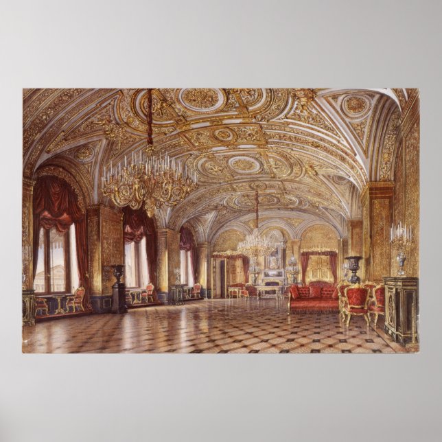 Póster La sala de dibujos dorados (Frente)